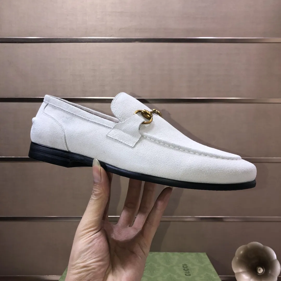 Men's shoes 💰580💰[GUCCI—Gucci] The latest high-end version of Gucci. Official website new model. Available at the same time at counters, the uppers are made of original cowhide imported from Italy/matched with the original special material splicing design concept; "highlight, high-end, grade, extravagance" and exquisite workmanship (original mesh fabric) sole: original factory special outsole size (38-45) (custom-made 45 non-returnable)
